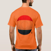 Oranje - Nederlands Football T-shirt (Achterkant)