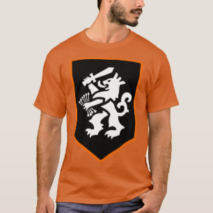 oranje Nederlands leeuwenembleem T-shirt