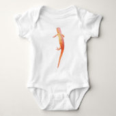 oranje newt romper (Voorkant)