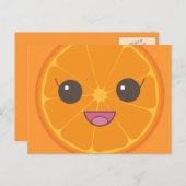 Oranje niet banaan briefkaart (Voorkant / Achterkant)