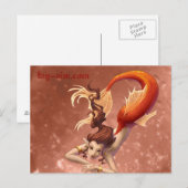 Oranje Nix Briefkaart (Voorkant / Achterkant)