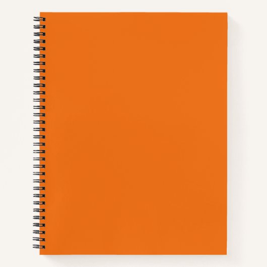 Oranje Notitieboek (Voorkant)