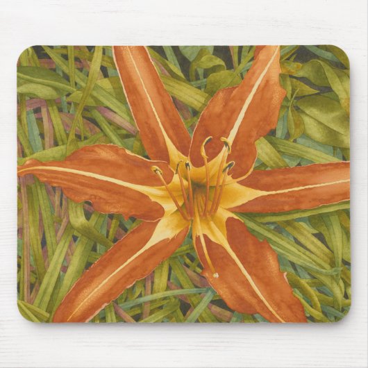 Oranje Nova mousepad Muismat (Voorkant)