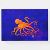 Oranje Octopus - Gastenboek (Achterkant)