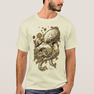 oranje octopus - sep t-shirt
