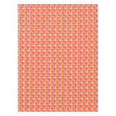 Oranje Oleander Floral Pattern Tafelkleed (Voorkant)