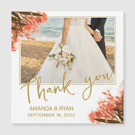 Oranje Oleander Flowers Foto Hartelijk dank voor b (Voorkant)