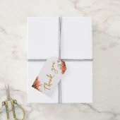 Oranje Oleander Flowers op Beach Weddenschap Harte Cadeaulabel (Met Touw)