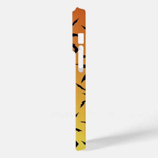 Oranje Ombre Halloween telefoonhoesje Case-Mate iPhone Case (Achterkant / Links)