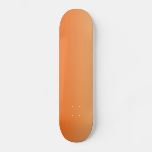 Oranje Ombre Skateboard (Voorkant)