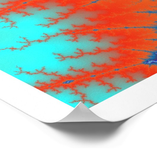 Oranje omkering poster (Hoek)