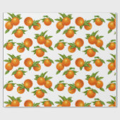 Oranje omlooppapier cadeaupapier (Vlak)