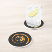 Oranje Onderzetter (Zijkant)