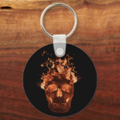 Oranje ontvlamming Sleutelhanger (Voorkant)