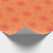 Oranje ontwerp cadeaupapier (Hoek)
