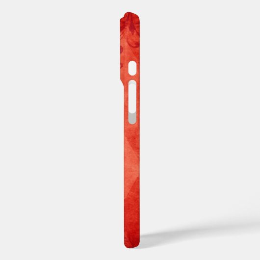 Oranje ontwerp Case-Mate iPhone case (Achterkant / Links)