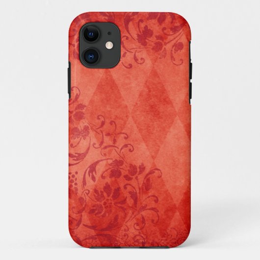 Oranje  ontwerp Case-Mate iPhone case (Achterkant)