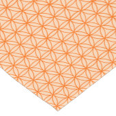 Oranje ontwerp van de cirkellijn korte tafelloper (Hoek)