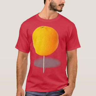 Oranje op een tandenstoker, dus ik trouwde met een t-shirt
