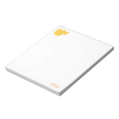 Oranje Oranje, gespleten fruitfoto Notitieblok (Linkerzijde)