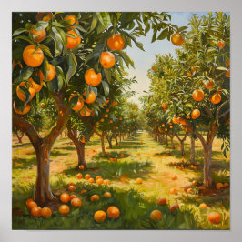 Oranje Orchard Poster