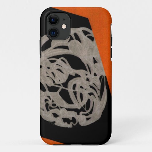 Oranje Origin Hoesje-Mate iPhone Case (Achterkant)