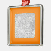 Oranje Ornament van de Grensfoto (Links)