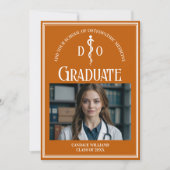 Oranje Osteopathische Medische School Afstuderen F Aankondiging (Voorkant)