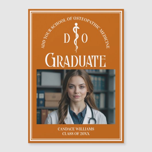 Oranje osteopathische medische school Afstuderen m (Voorkant)