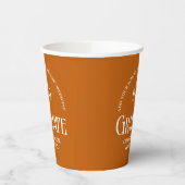 Oranje Osteopathische Medische School Graduation P Papieren Bekers (Links)