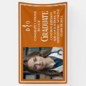 Oranje Osteopathische Medische School Graduation P Spandoek (Verticaal)