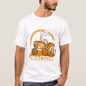 Oranje overhemden en geschenken t-shirt (Voorkant)