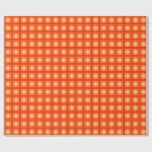 Oranje overlooppapier cadeaupapier (Vlak)