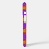 Oranje Paars En Rood Abstract Grafisch Kunstontwer Case-Mate iPhone Case (Achterkant / Links)