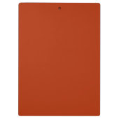 Oranje Paars-orchideklembord Klembord (Achterkant)