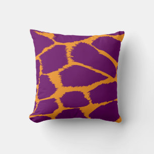 Oranje paarse aanvullende proefkussens voor dierli kussen