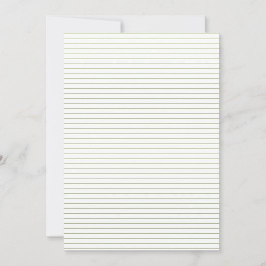 Oranje Paarse Bloemen Hand geschilderd Vrijgezelle Kaart (Achterkant)