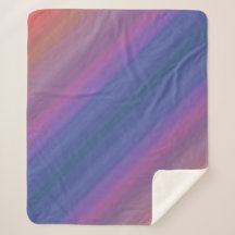 Oranje Paarse en Blauwe Strepen Abstract Patroon