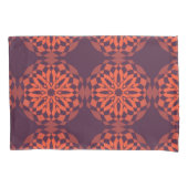 Oranje paarse koele, unieke, trendmatige bloem abs kussensloop (Voorkant)