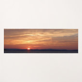 Oranje Paarse Lakeview Zonsondergang - Yoga Mat pa (Voorkant (horizontaal))