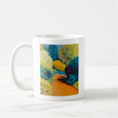 Oranje pad koffiemok (Links)