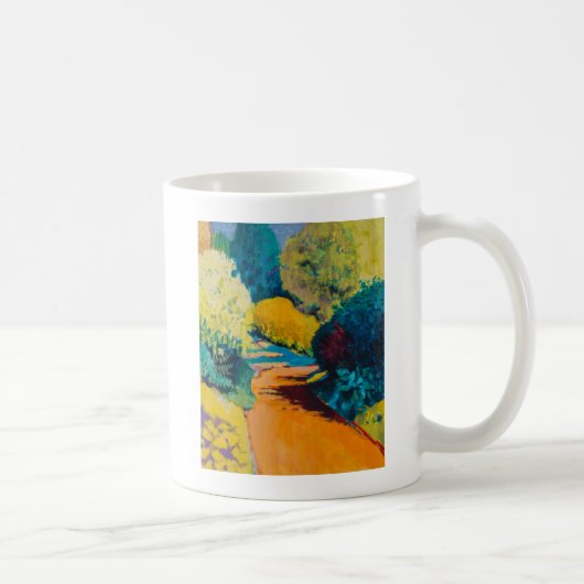 Oranje pad koffiemok (Rechts)