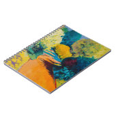 Oranje pad notitieboek (Linkerzijde)