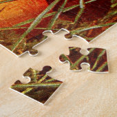 Oranje paddenstoelen - Boletus Luridus Legpuzzel (Zijkant)