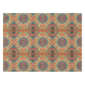 oranje paddenstoeltje tafelkleed (Voorkant (Horizontaal))