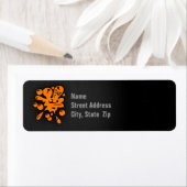 Oranje Paintball Etiket (Insitu)