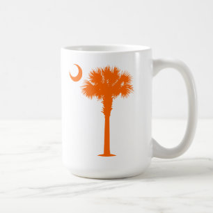 Oranje Palmetto Koffiemok