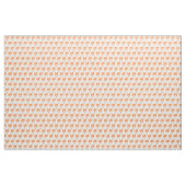 Oranje palmstructuur stof (Yard (91,4 cm))