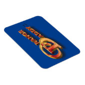 Oranje papa 3D Magneet (Rechterzijde)