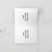  oranje papaver bedankkaart (Binnen)